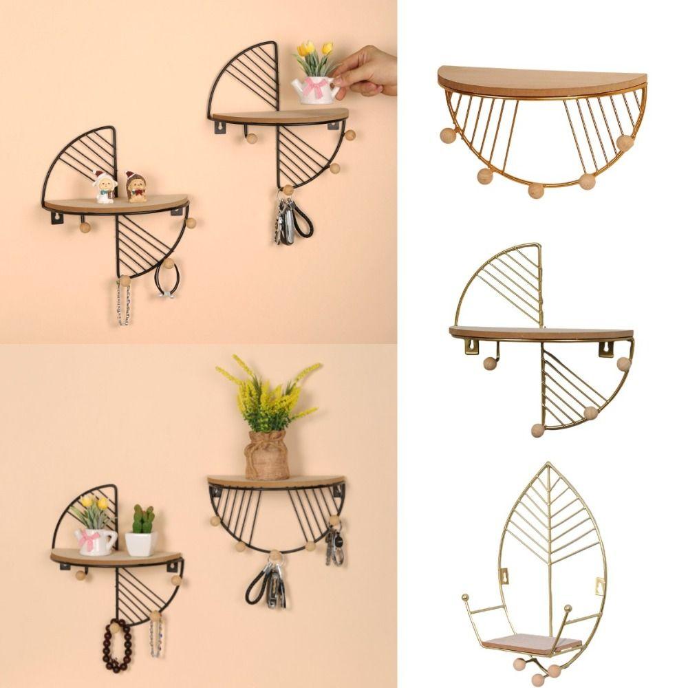 

space saving Metal Shelf Bracket Screw insert Wall Shelf Wall-Mounted Wall Storage Rack Bathroom