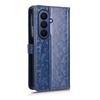 For Samsung Galaxy Z Fold7 5G Wallet Case Dot Pattern Imprint PU Leather Phone Cover with Wrist Strap