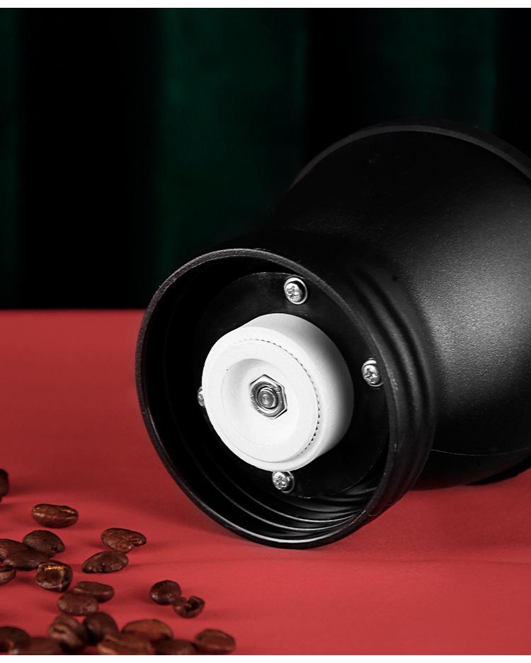 Manual Hand-crank Glass Coffee Bean Grinder
