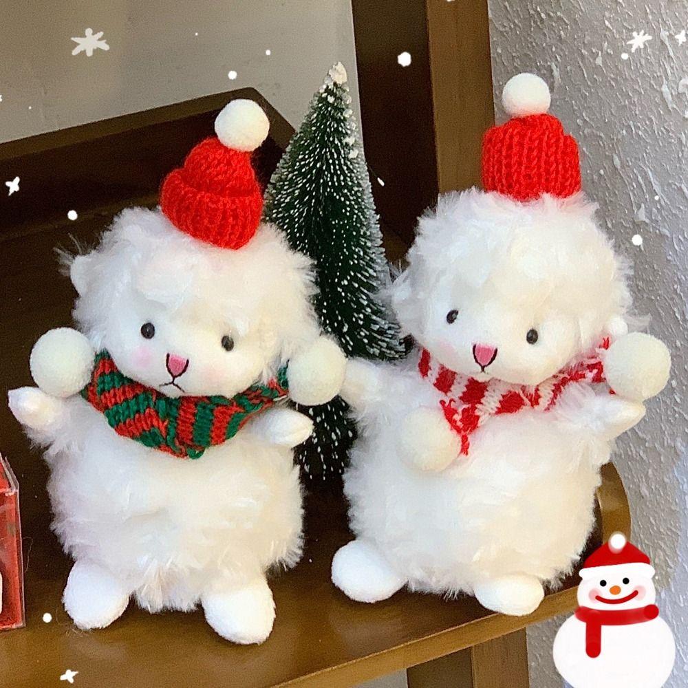 Kids Gift Ornament Mobile Phone Hanging Car Key Ring Christmas Decorations Plush Keychain Key Chain