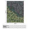 Dota 2 Reborn 7.28 HD Map Throw Blanket For Decorative Sofa Retros Summer Beddings bed plaid Blankets