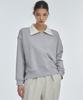 MANAVIS7 Collared Zip-Up Sweatshirt [Purple]