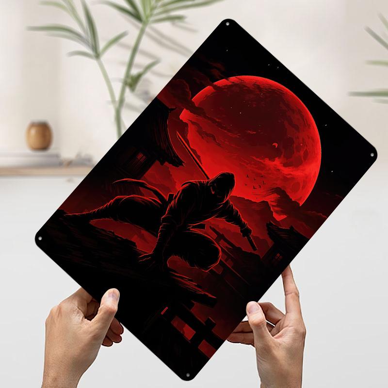 

The Silent Watch Metal Poster Customized Wall Art Retro Vintage Tinplate Signs for Decoration Garage Decorations Office Decor 7.9x11.8In(20x30cm)
