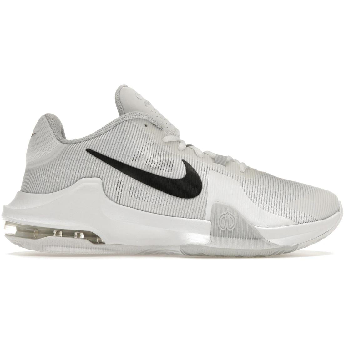 

Кроссовки Nike Air Max Impact 4 Белый Черный Чистый Платиновый(DM1124-100) 44.5
