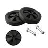 2pcs Air Compressor Caster Wheels 6 Inch Non-Slip Silent Plastic For Air Pumps Oil-free Machines Air Compressor Accessories