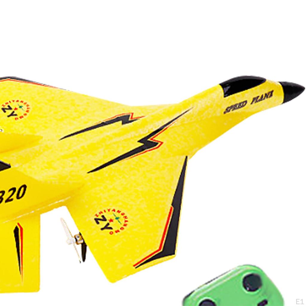 RC Glider Fixed Wing Aircraft Foam with Flash Light Airplane Model Toys LED for Boy Gift