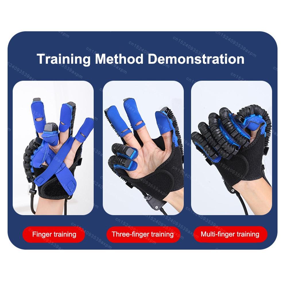 Finger Rehabilitation Exerciser Robot Gloves Stroke Hemiplegia Cerebral Infarction Training Equipment Therapy