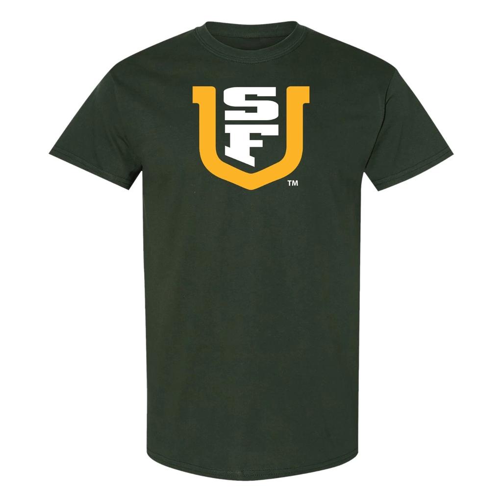 University of San Francisco Dons Primary Logo T-Shirt - Forest