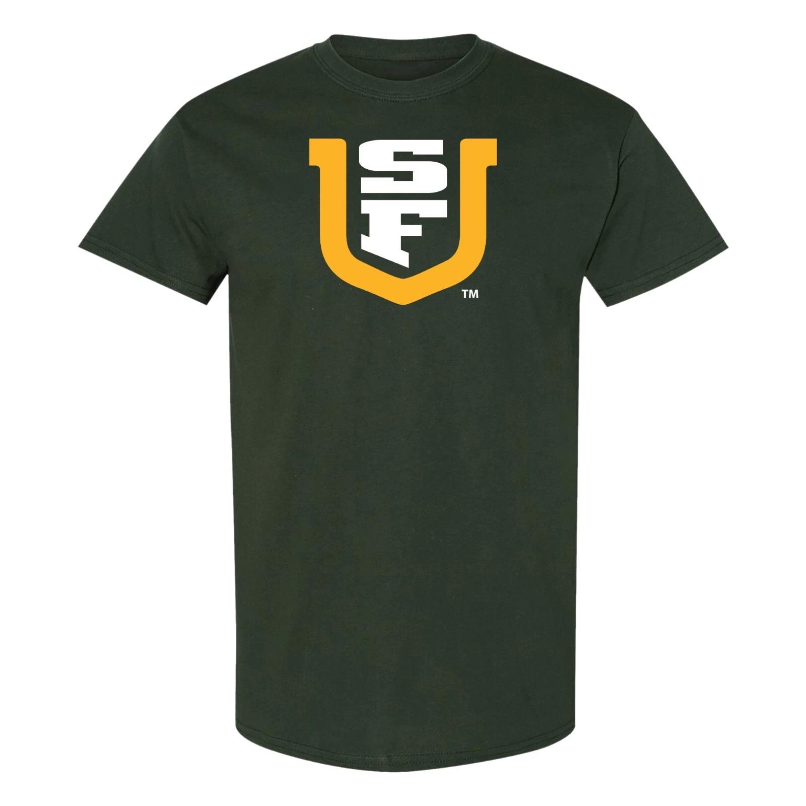 University of San Francisco Dons Primary Logo T-Shirt - Forest 3XL