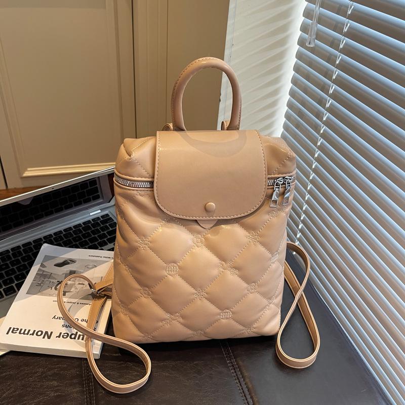 Korean Women's Minimalist Backpack 2025 - Trendy, Large-Capacity Autumn/Winter Handbag & Commuter Bag