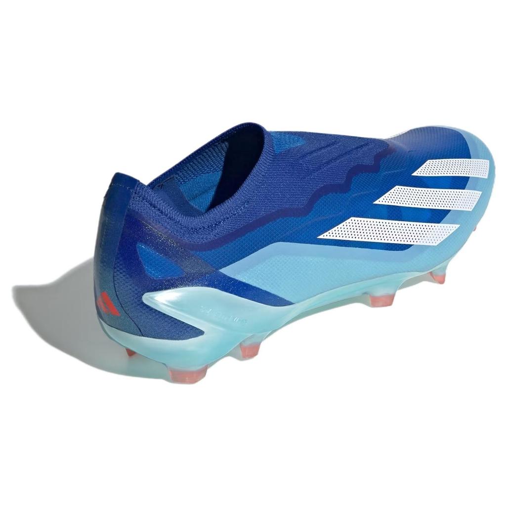 Adidas X Crazyfast.1 Laceless FG Marinerush Pack Unisex Sneakers Blue Bright-Royal Cloud-White FZ6563