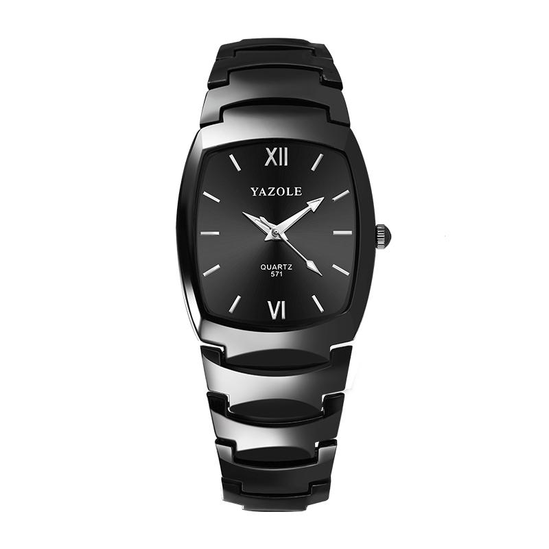 UTHAI Men's Watch Light Luxury Tungsten Steel Glow Waterproof Clock Couple Watches Women's Fashion Quartz Wristwatches Gift