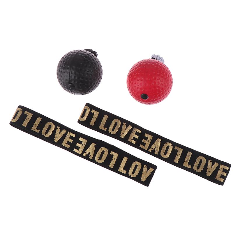 Fight Ball Reflex Boxing React Training Boxer Speed Punch Head Cap ...