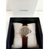 Used Citizen Eco-Drive EM1163-09X Women's Watch Brown