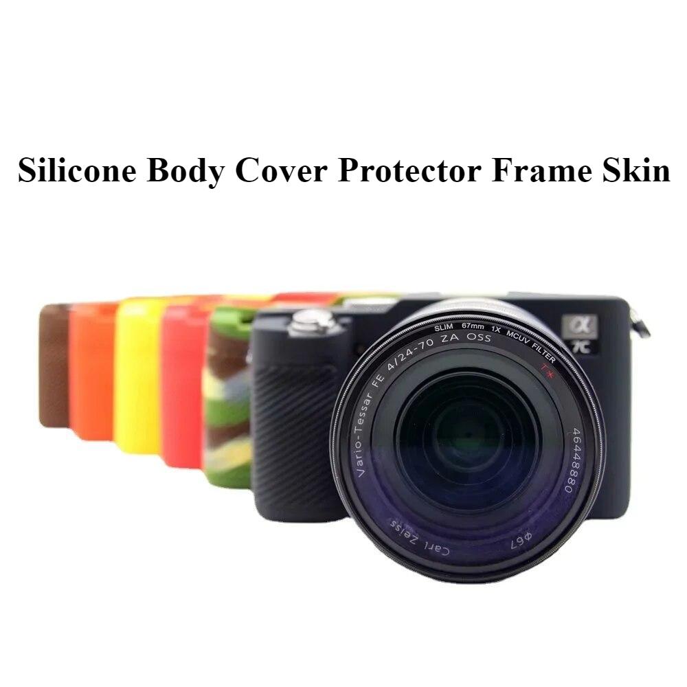 Sony A7C Silikonhülle, Gummigehäuse, Schutzrahmen, Haut für Sony A7C Alpha 7C ILCE-7C Kamera, weich