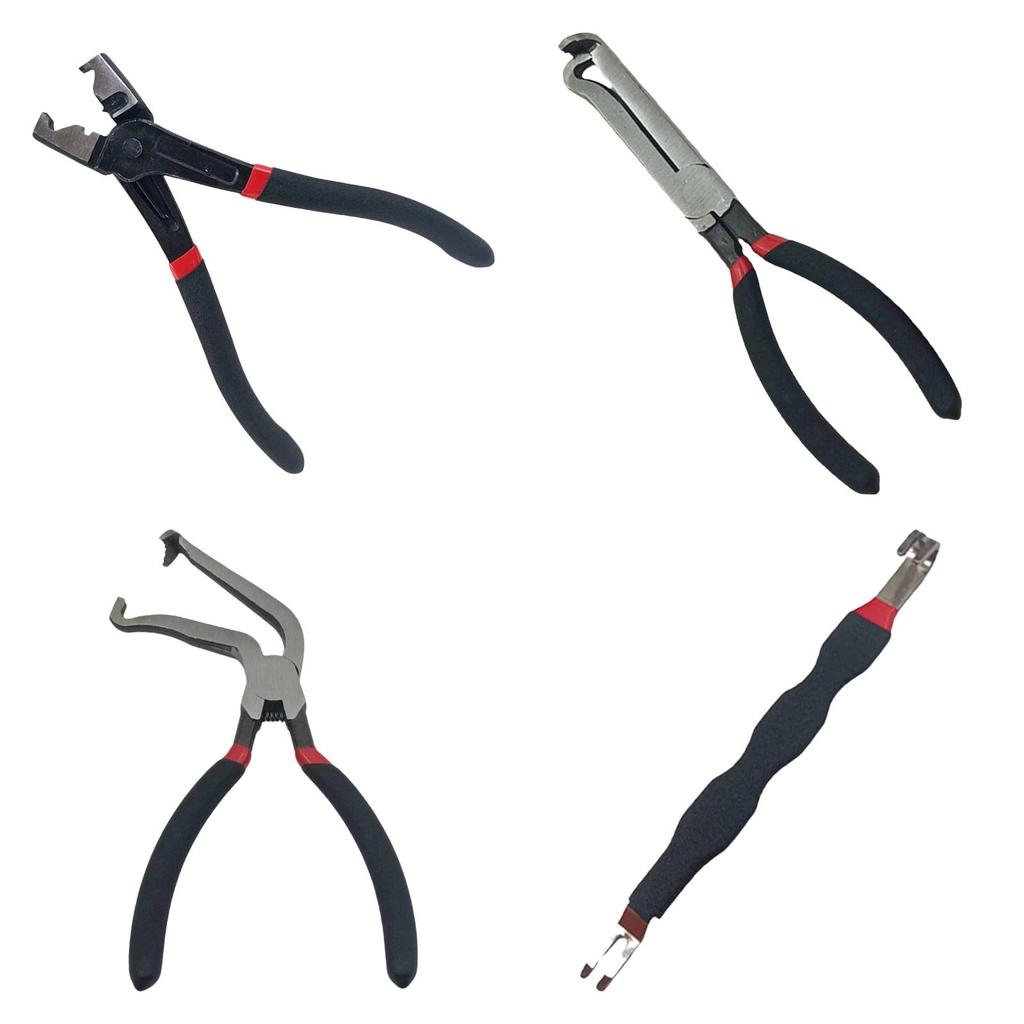 Automotive Car Repair Tool Compact Hand Pliers Set Ergonomic Grip for Garage Mechanical Workshop and Household Use