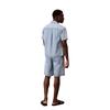 Calvin Klein Linen Blend American Trend Retro Drawstring Waist Light Denim Shorts Men shorts 4RF907G