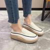 New Thick Sole Sneakers Women's Sports Casual Running Woman Spring Autumn Designer Flats Light Shoes Round Head Loafer
