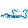 5Pcs Bone Shape Carabiner Clip Aluminum Alloy Hanging Carabiner Hook Spring Snap Hook Clip Outdoor Hiking Accessories