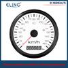 ELING 85mm GPS Speedometer 0-125MPH 0-160MPH 0-200MPH Odometer Left Right High Beam with Red Yellow Backlight for Auto Truck RV