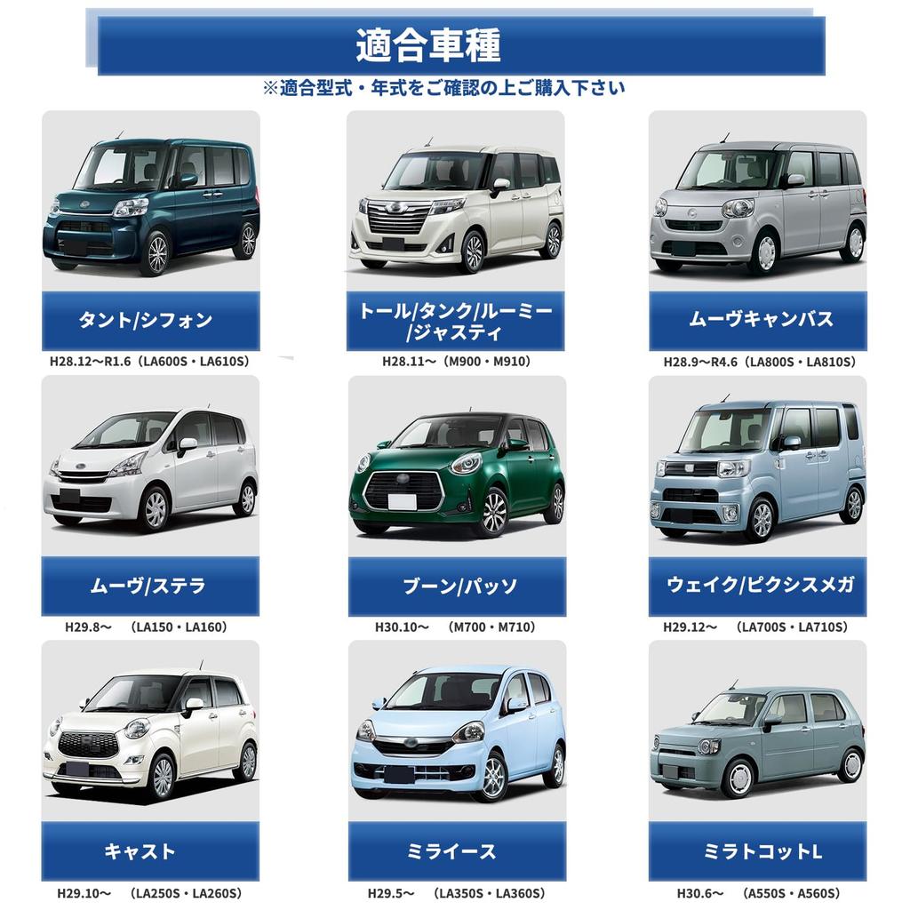 Vlookee Stop-Start, Anulowanie, Kompatybilny z Toyota, Zbiornik, Rumy H28.11 - (M900 M910), Tanto,