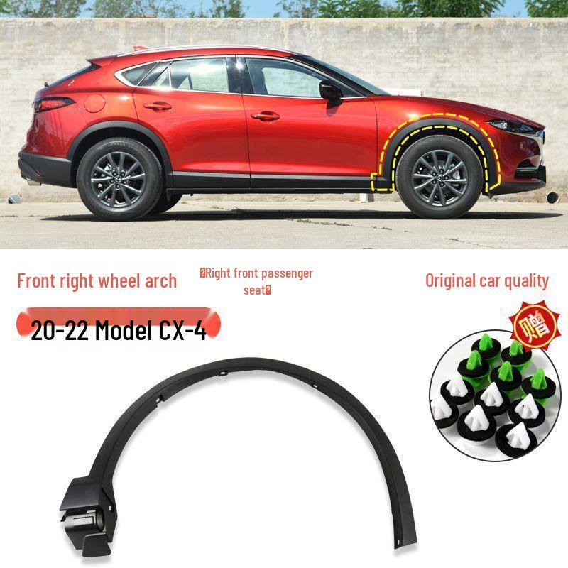 Mazda CX-4 (2016-2022) Wheel Arch Fender Anti-Scratch Trim Panel Set