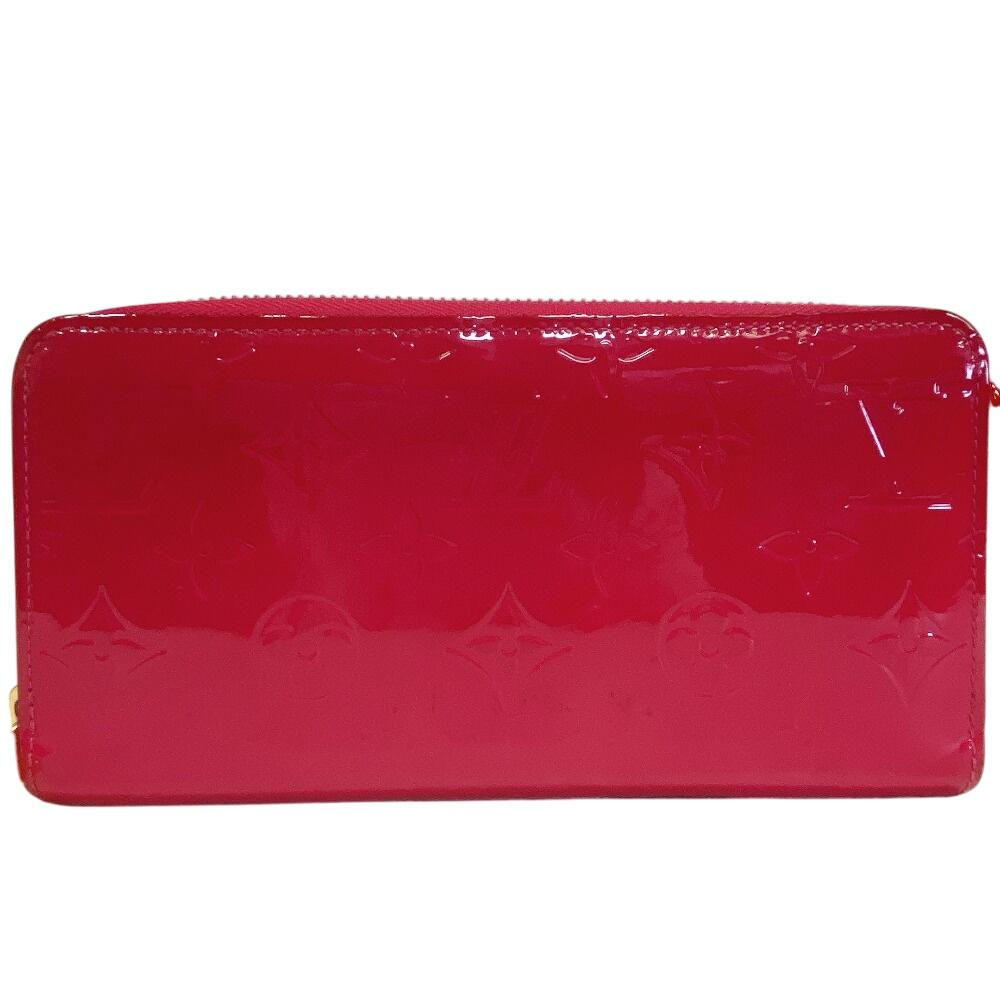

LOUIS VUITTON M90346 Zip Around Monogram Vernis Monogram Vernis Zippy wallet Purse pink Monogram Vernis Women Used