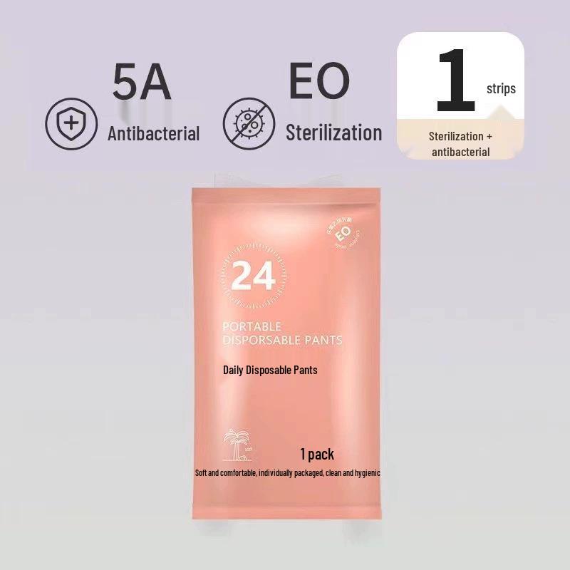 Sterile Disposable Postpartum & Travel Underwear - Cotton, Skin-Friendly for Women & Babies