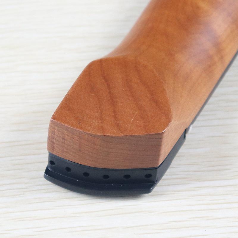 Bezhlavý krk pro elektrickou kytaru s 24 pražci, palisandrovým hmatníkem z praženého javoru a zamykací otočnou hlavicí pro snížené ladění