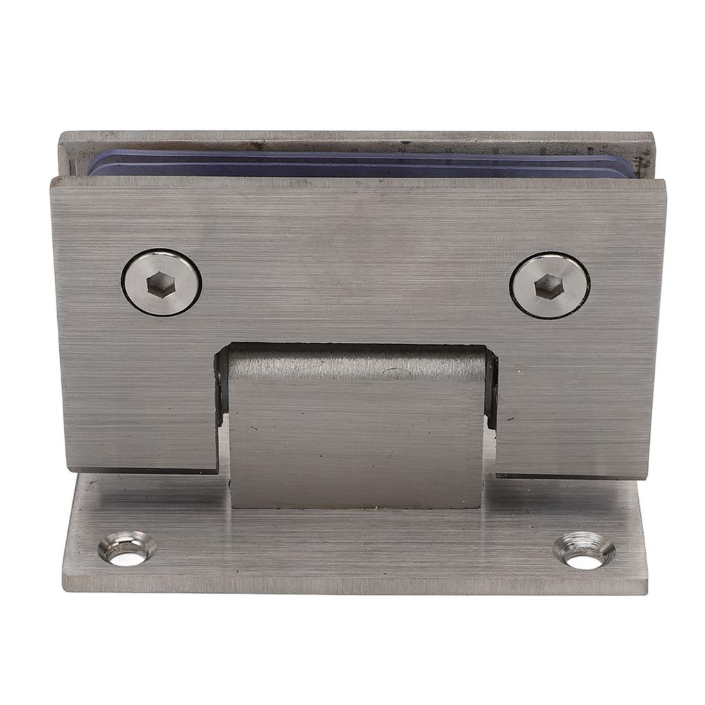 Glasduschtürscharniere 90 Grad Schwerlast Edelstahl Schrank Wand zu Glas Beschläge Ersatzteil