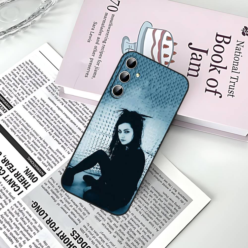 E-Evanescence Fallen A-Amy Lee Phone Case For Samsung Galaxy S21 S22 S23 S24ULTRA S25ULTRA FE Ultra Plus5G A52S S26 Soft Cover