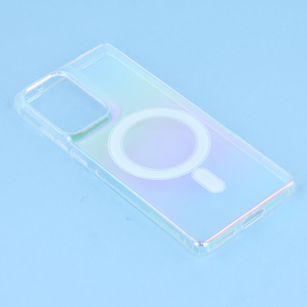 Slim Case for Motorola Edge 50 Fusion 5G/Moto G85 5G Acrylic+TPU Gradient Phone Cover Compatible with MagSafe