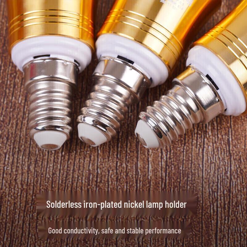 NVC 9W E14 LED Candelabra Bulb 5-Pack
