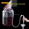 Manual Oil Extraction Tool for Cars and Motorcycles - Fuel, Water, Alcohol Siphon Tube for Home Use