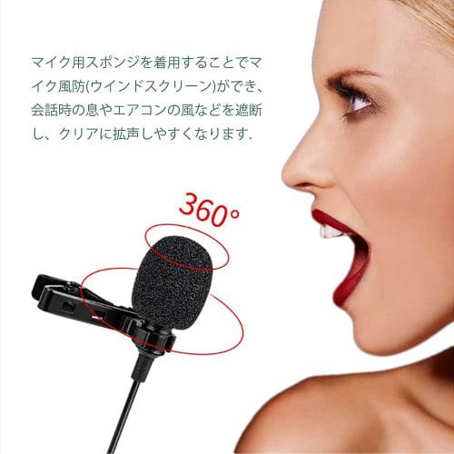 YFFSFDC Microphone Sponges, Set of 20, 5mm/8mm Inner Diameter, for Headsets, Intercoms, Lapel Microphones, and Noise Reduction, Mini Black