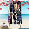 Name Custom Billie Print Beach Towel, Large Soft Quick Dry Towel for Beach Camping Swimming