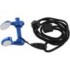 Diving Nose Clip, Aluminum Alloy Adjustable Antislip Swimming Nose Plug Nose Protector with Anti Drop Lanyard (Blue)