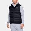 Under Armour Warm Stand Collar Down Vest Men Outerwear Black 1342741-001