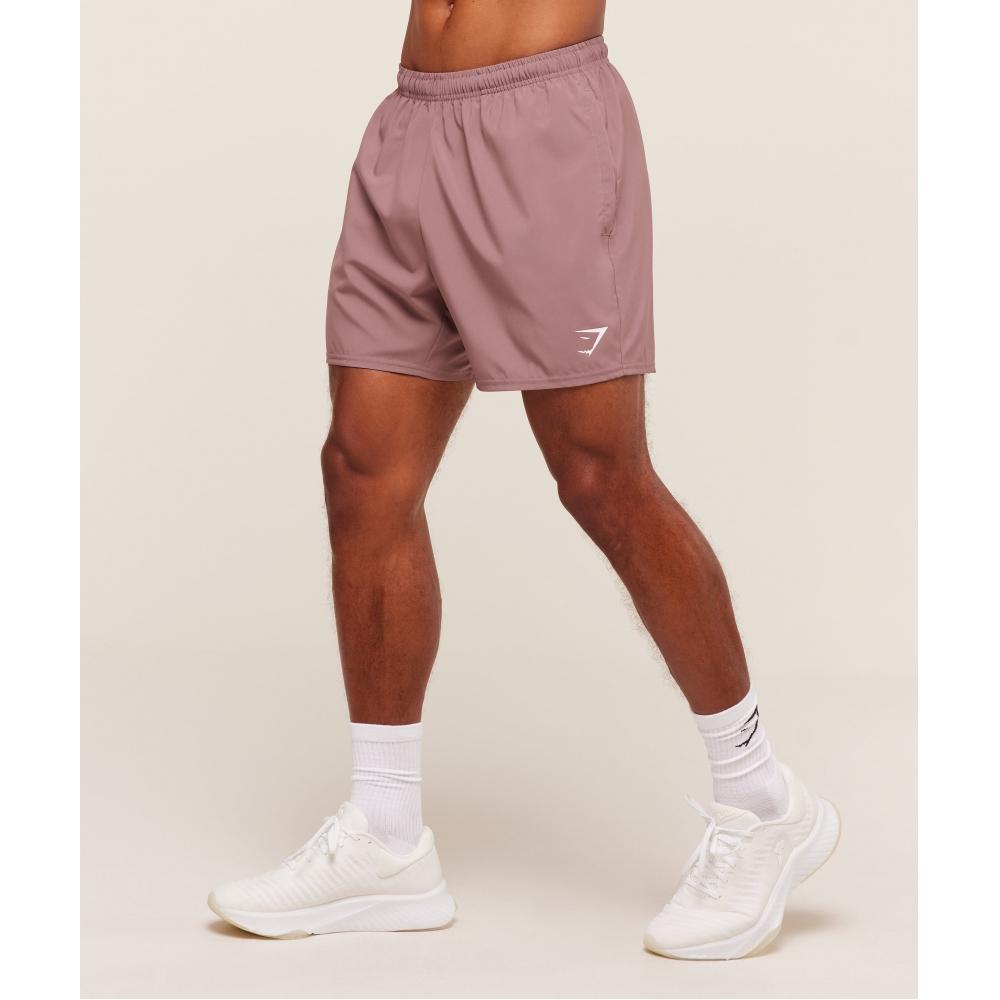Gymshark Arrival 5  Shorts Chestnut Pink A2a1m Kcpn