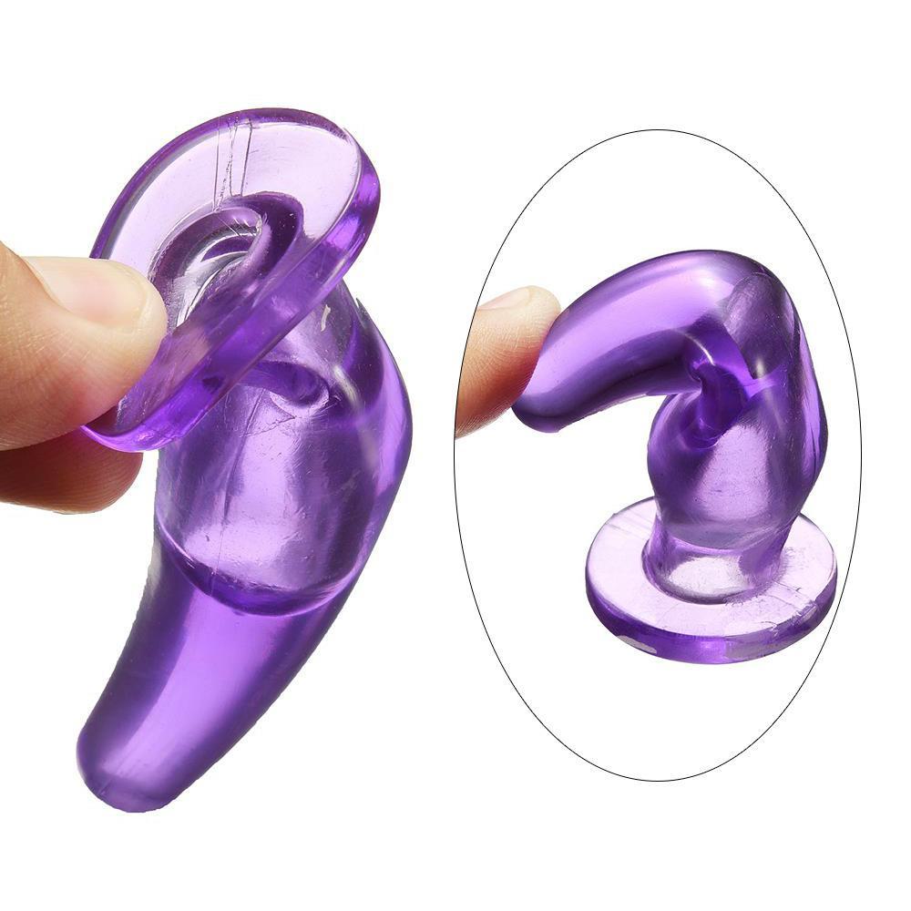 Silicone Vibrating Anal Plug with Bullet Egg - Unisex Adult Toy for Couples