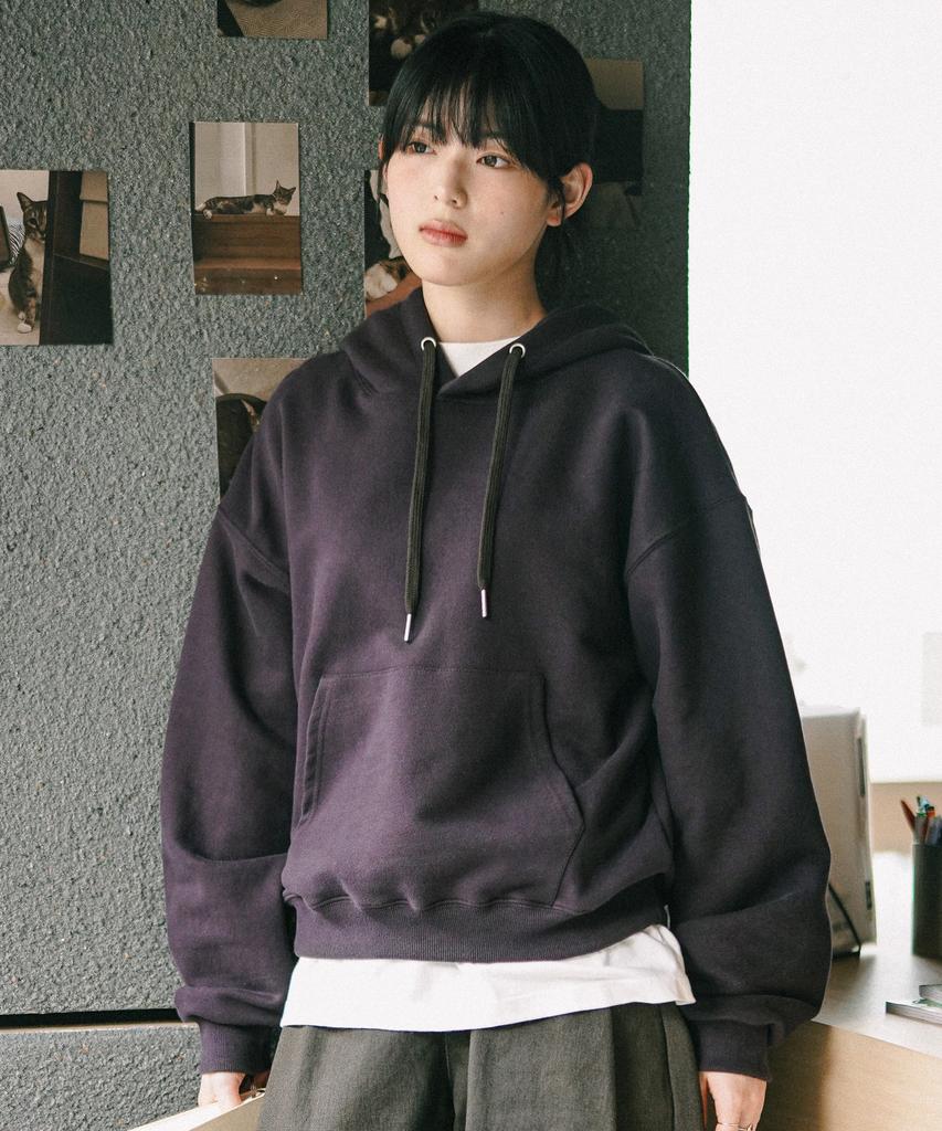 [2Pack] Day Cut Crop Oversized Hoodie Kjhd2649 (B Type)