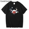 Anime Black Butler T Shirt Women Harajuku T-shirt Short Sleeve Print Cotton Tshirt Cartoon Undertaker Graphic Streetwear Tees Unisex