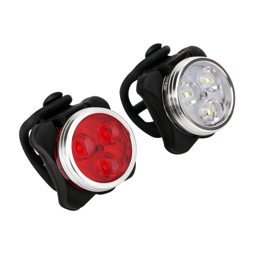 High Brightness USB Rechargeable LED Bicycle Taillight Rear Light Signal Lamp