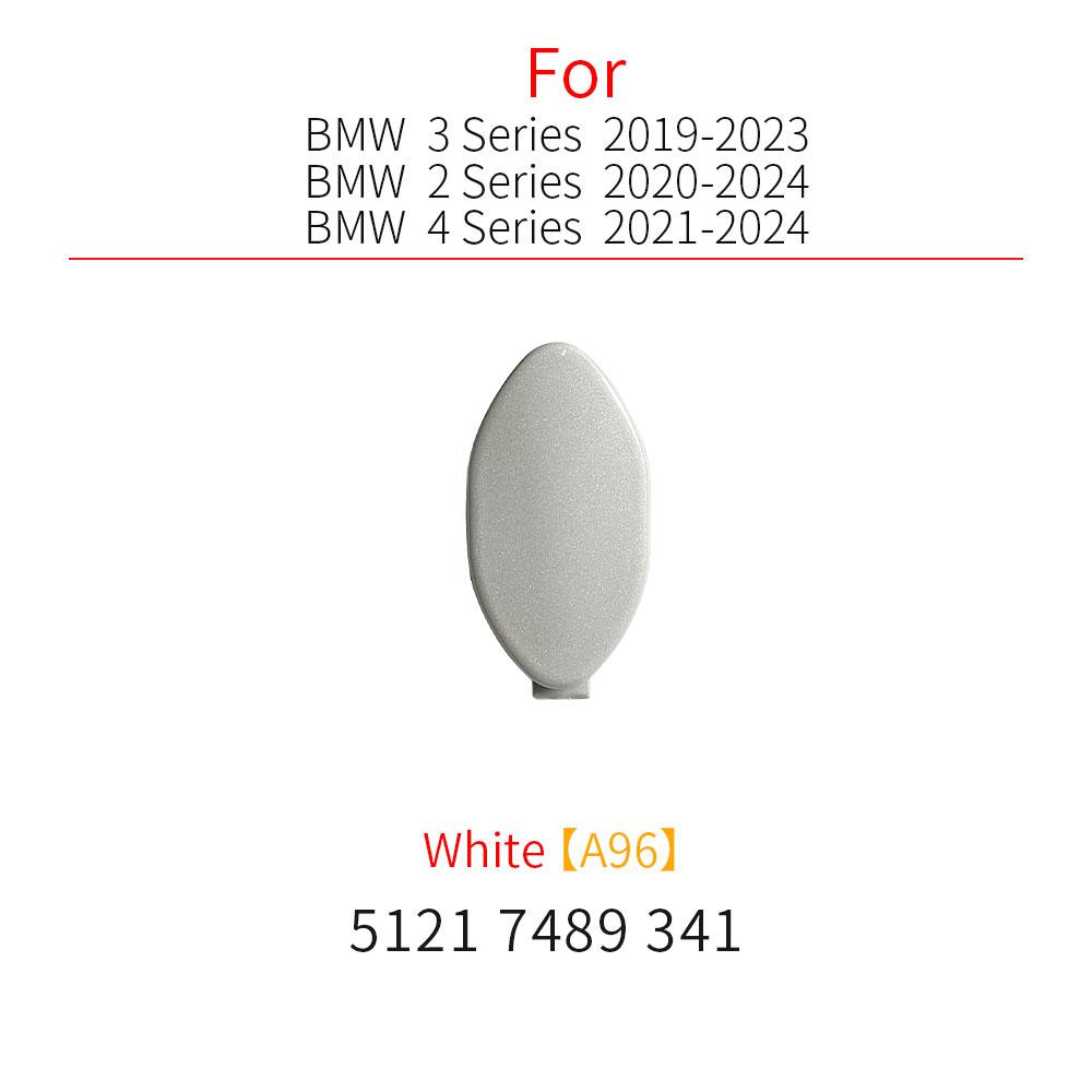 For BMW G20 G21 G26 U06 Car Exterior Door Handle Lock Key Hole Cap Cover Black White Painted For BMW 2 3 4 Series 220 325 430