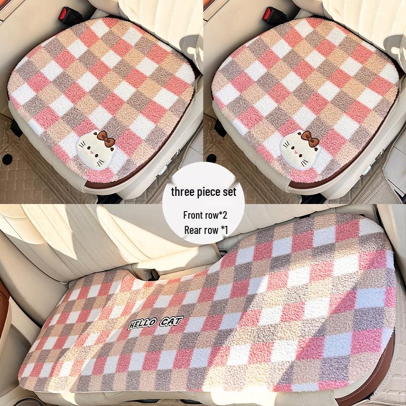 Plüsch-Autositzkissen für den Winter - Warm, Dick & Gemütlich für Herbst und Winter