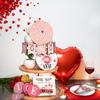 Day Festive Valentines Wooden Tray Signs With Playful Themes For Home Styling