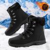 Large Size Cotton Shoes Snow Boots Winter Warm Medium Boots Piled Thickened Outdoor Mountaineering Boots