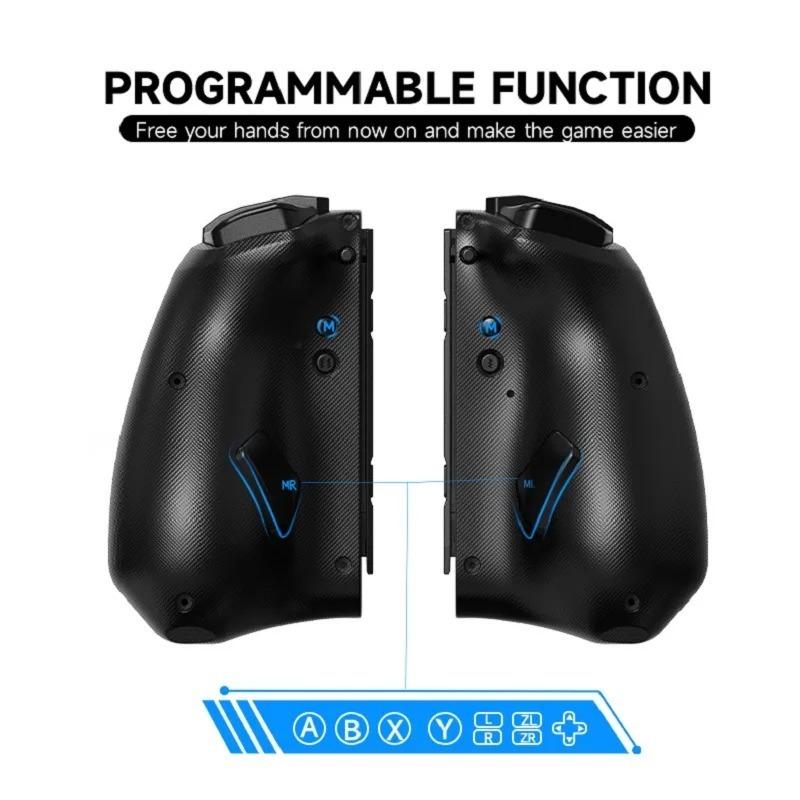 KS42 Wireless Gamepad für Nintendo Switch/OLED, Gaming Switch Controller Bluetooth Aufwecken 6-Achsen Joypad Metall-Joystick