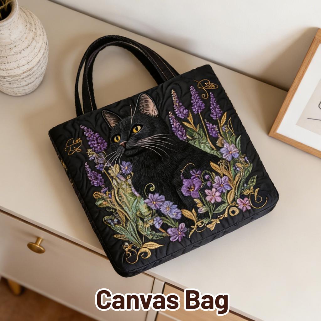 3D Digital Printing Handbag With Personalized Floral Design Cotton Bag