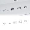 Auto-Styling 3D ABS-Kunststoff TROC T-ROC Logo Auto Seitenkotflügel Heckklappe Emblem Abzeichen Aufkleber Dekoration Auto Zubehör